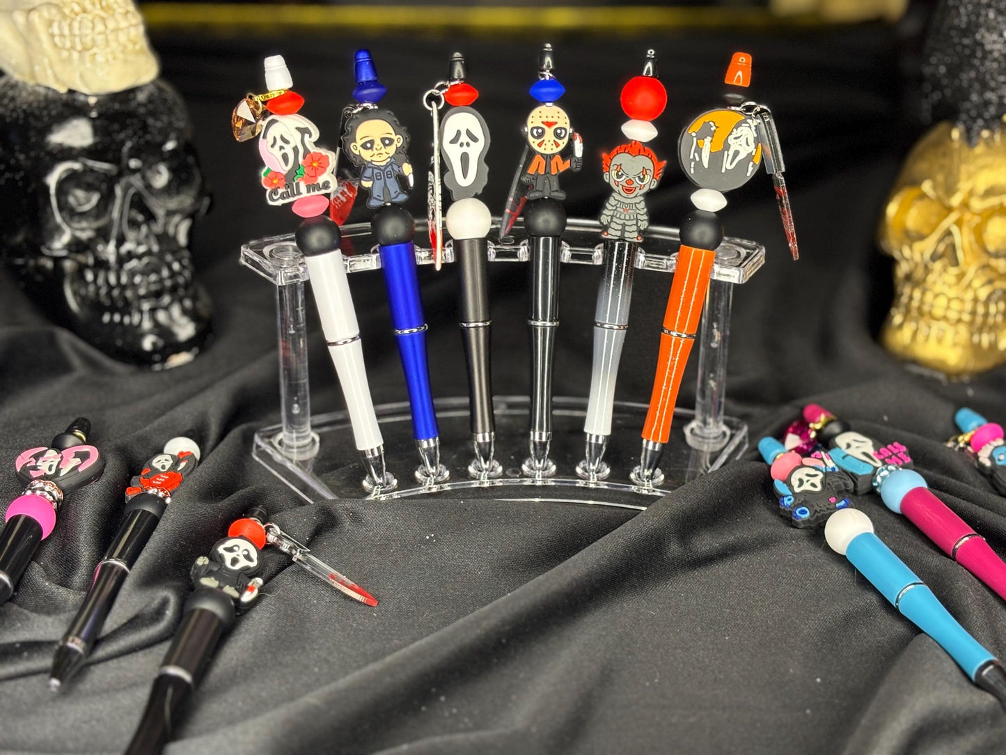 Premade and Custom horror pens